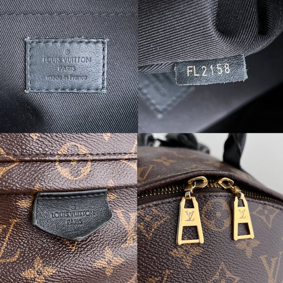 100% Authentic Louis Vuitton Backpack Palm Springs MM Monogram FL2158 - Picture 15 of 16